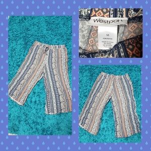 Print Westport Womans Capri Pants